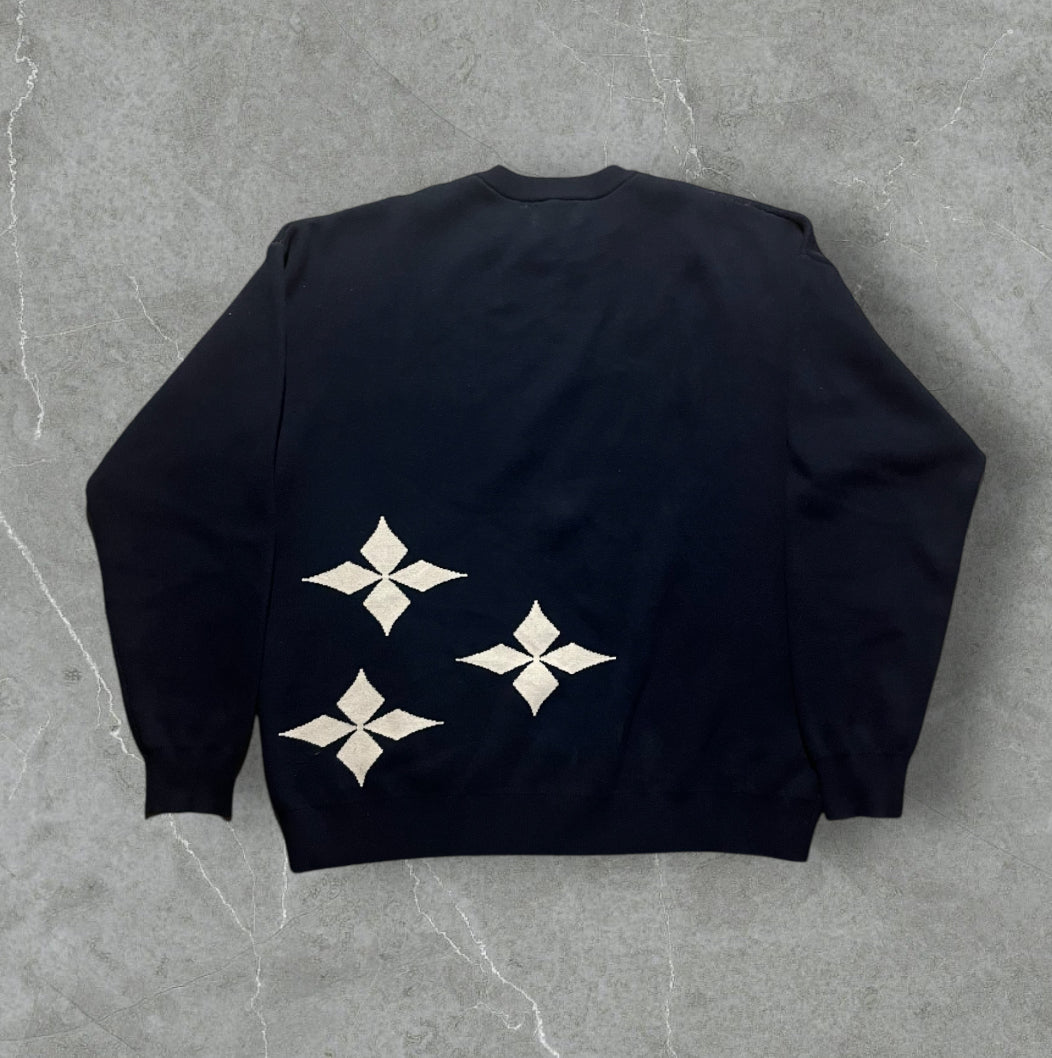 Diamond knit NAVY