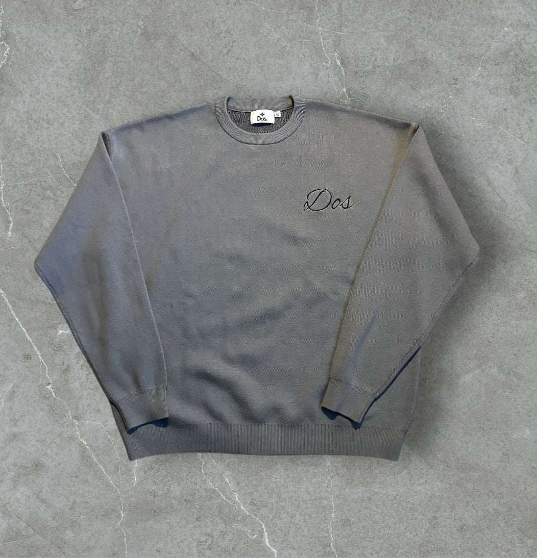 Diamond knit GREY