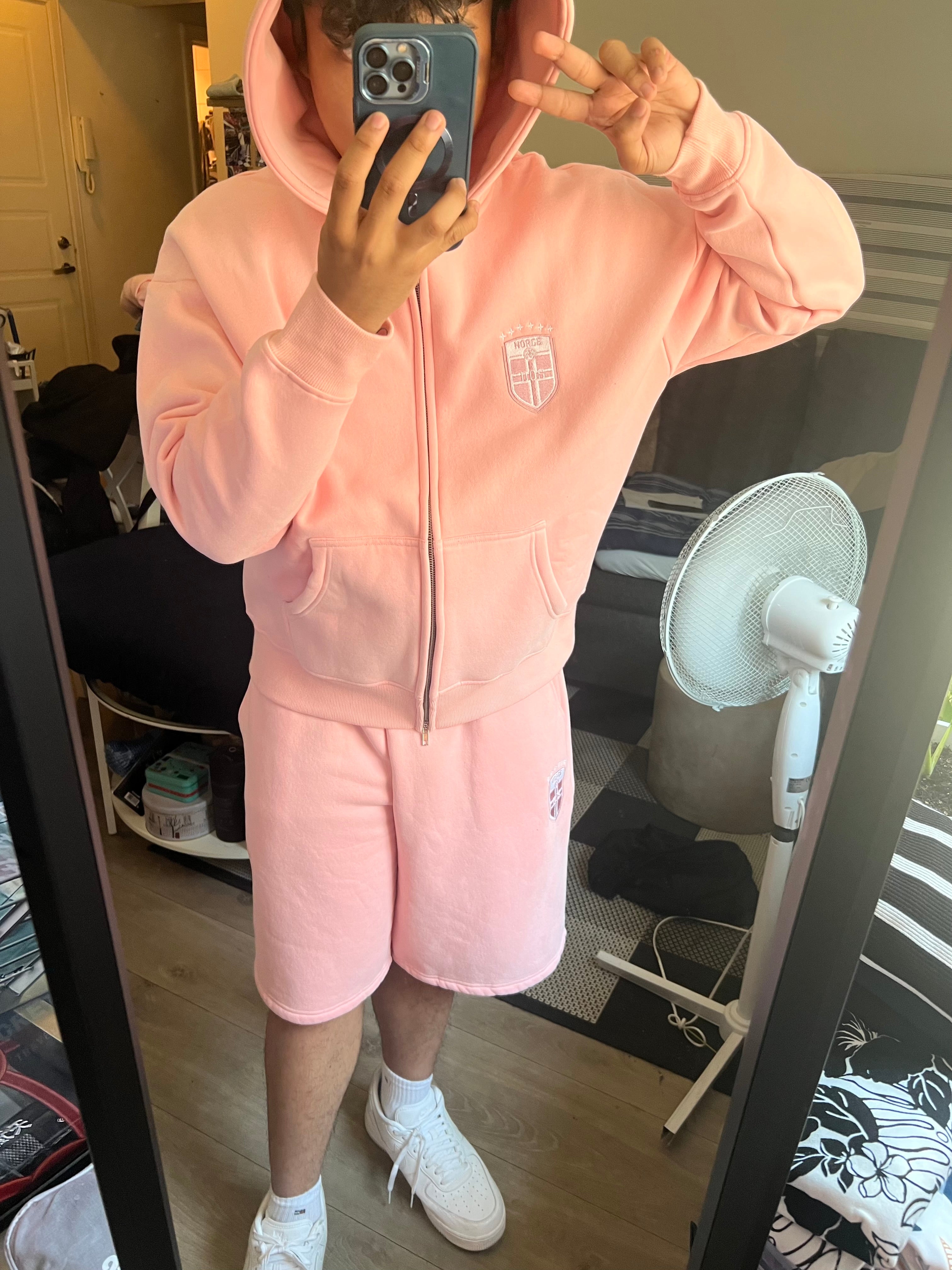 Norway TEE / SHORT SET ( PINK )