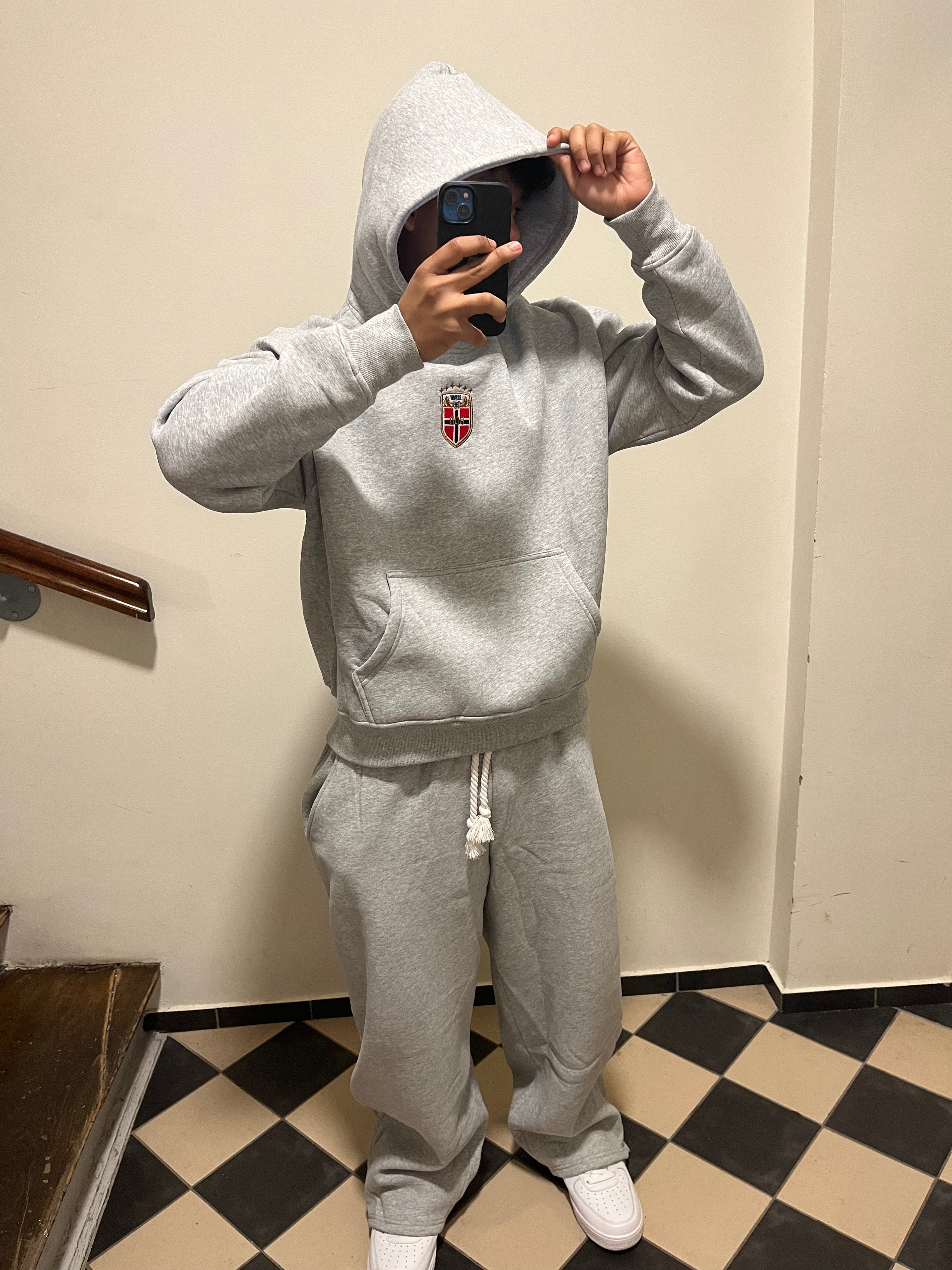 Grey joggers