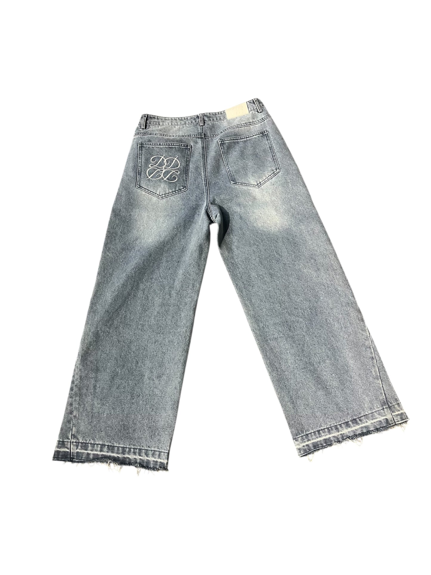 Flared baggy jeans