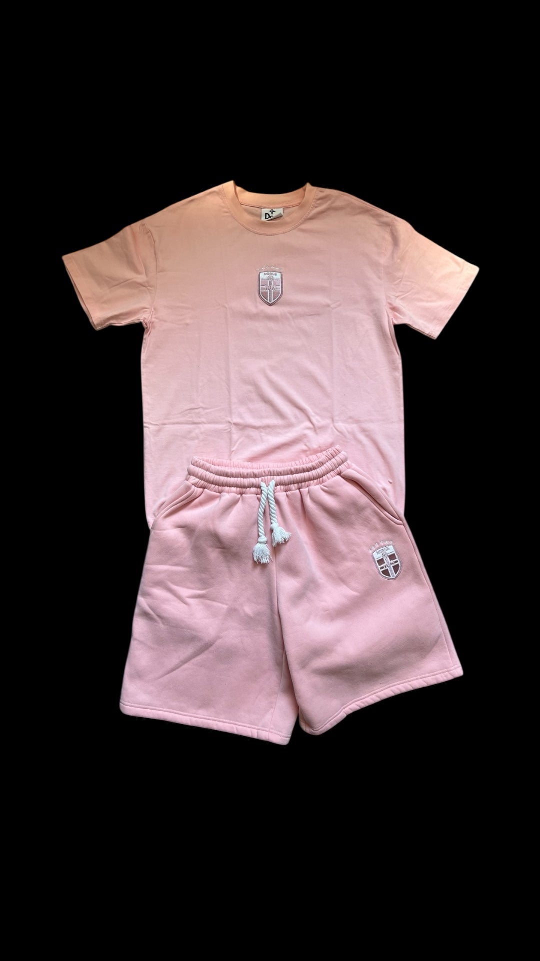Norway TEE / SHORT SET ( PINK )