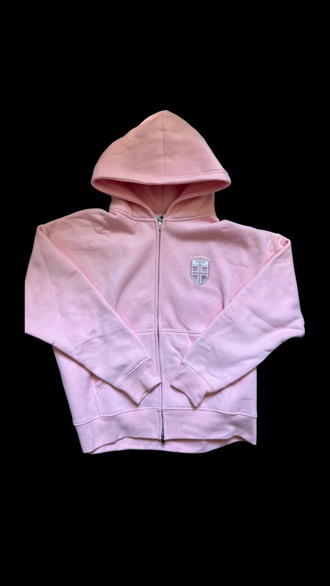 Pink Zip Hoodie