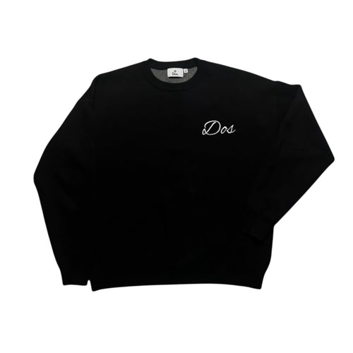 Diamond knit BLACK