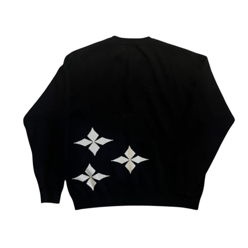 Diamond knit BLACK